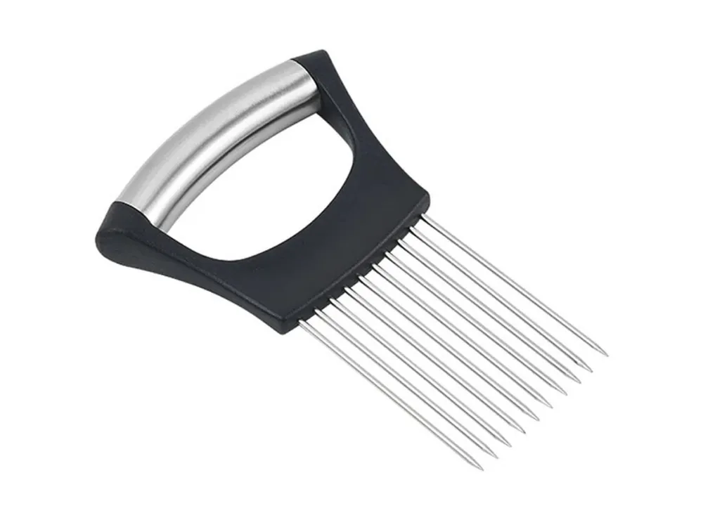 Držák na krájení cibule hřeben INOX Zlevněný