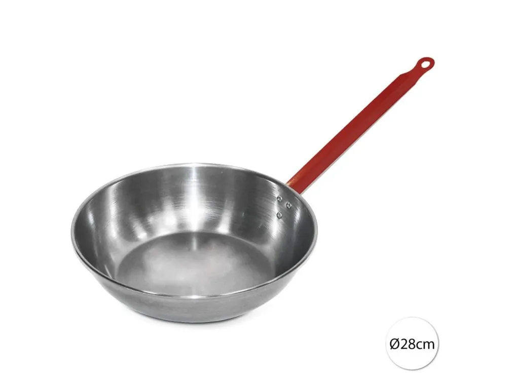 Pánev WOK ocelová ¤28cm PERFECT Výprodej