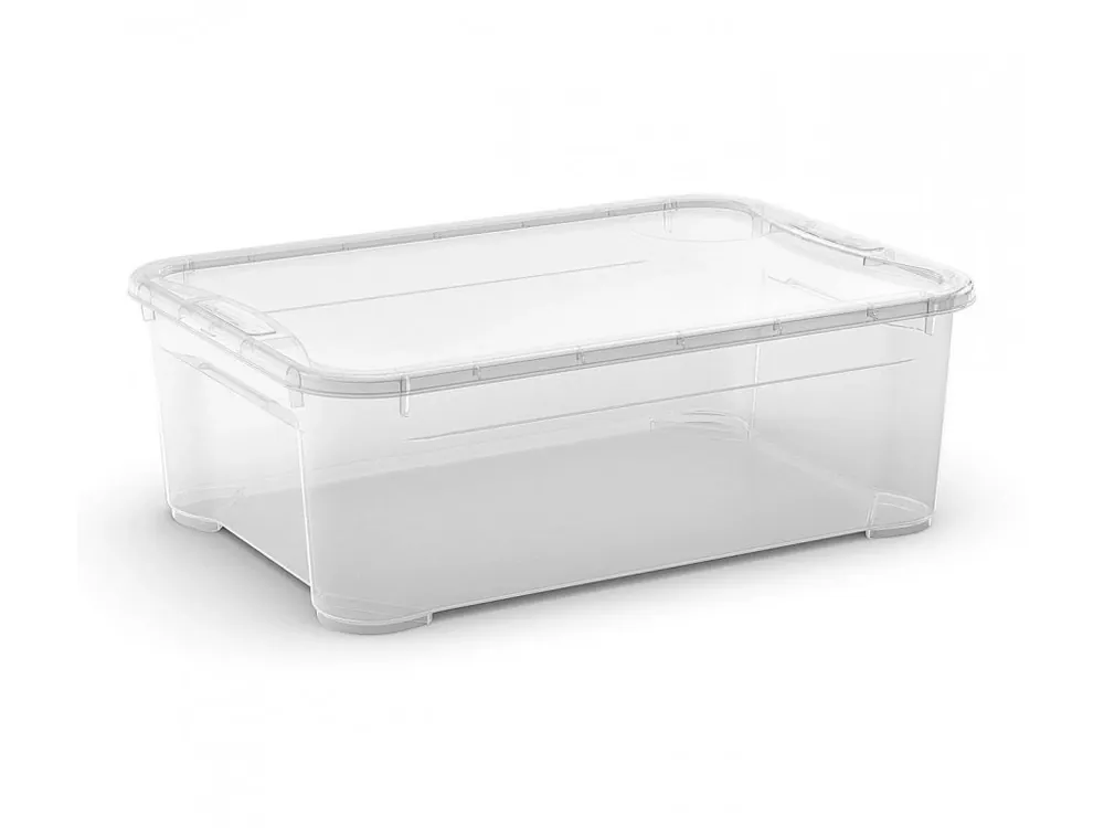 Přímo Od Výrobce Box úložný T BOX 32L 55,5x39x19cm čirý