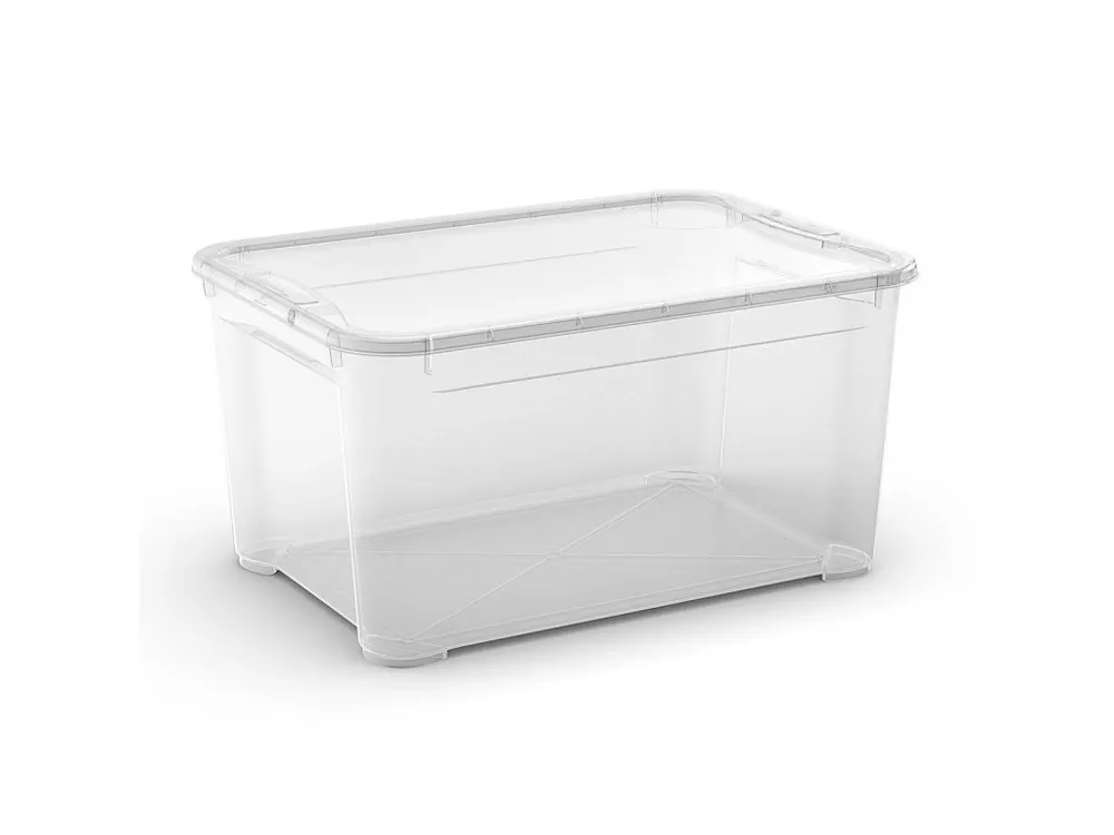 Výprodej Box úložný T BOX 47L 55,5x39x28,5cm čirý
