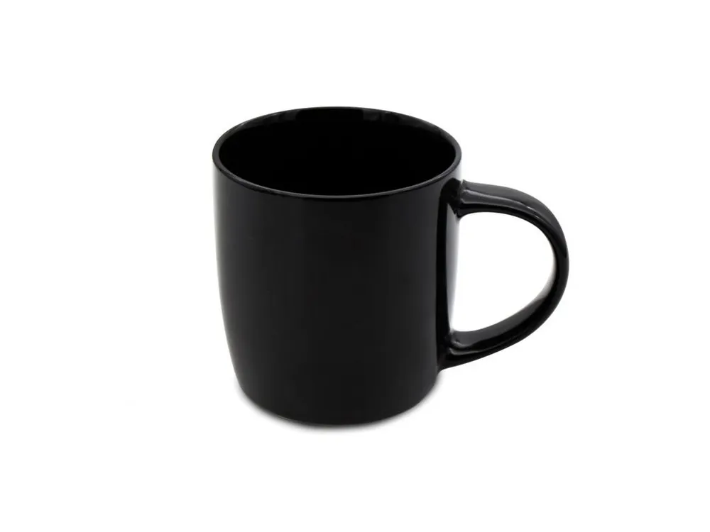 Výprodej Hrnek porcelán 350ml BLACK lesk