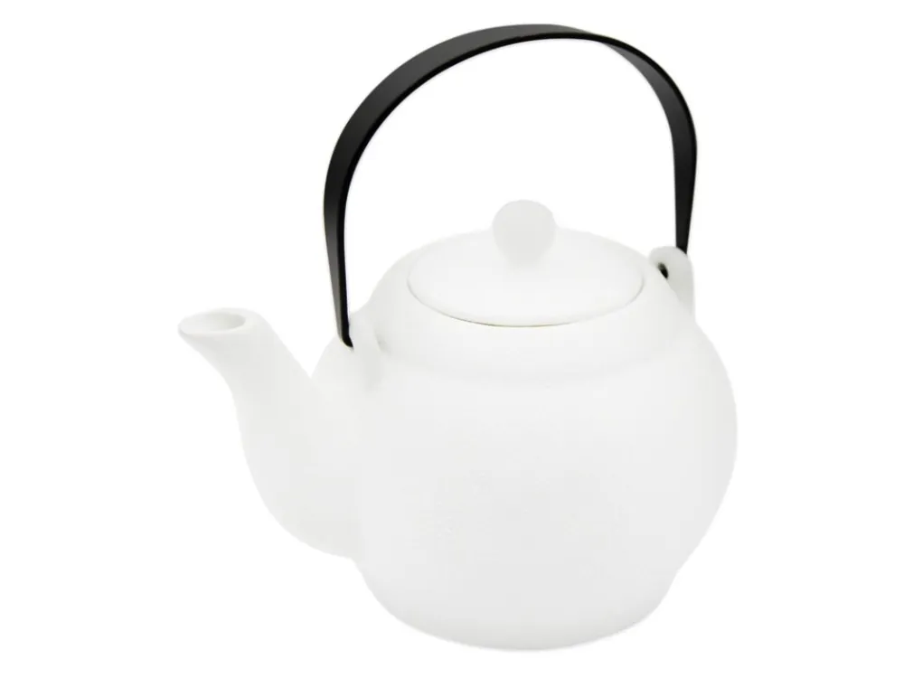 Konvice porcelán 900ml se sítkem WHITE Pouze Dnes