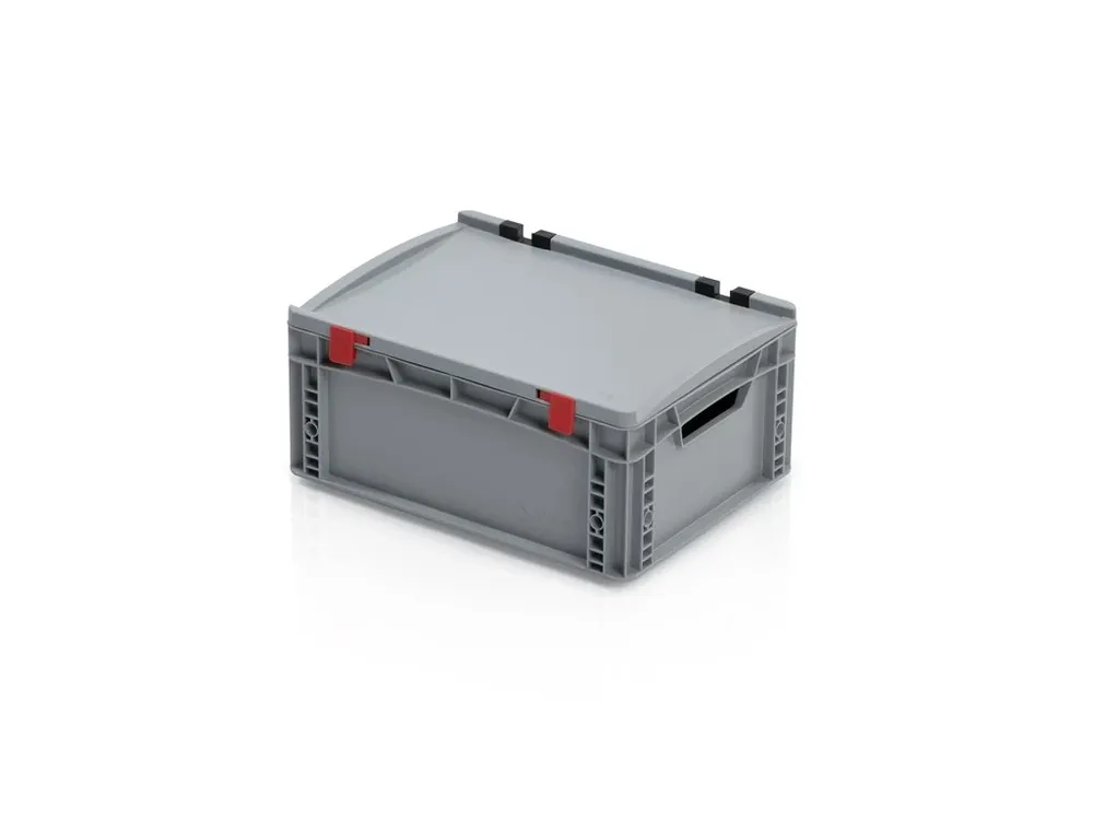 Přepravka EURO 40x30x18,5cm s víkem Bezpečná Platba
