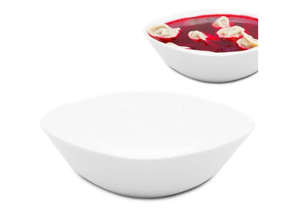 Miska porcelán bílá 19,5x19,5cm MODERN Zlevněný