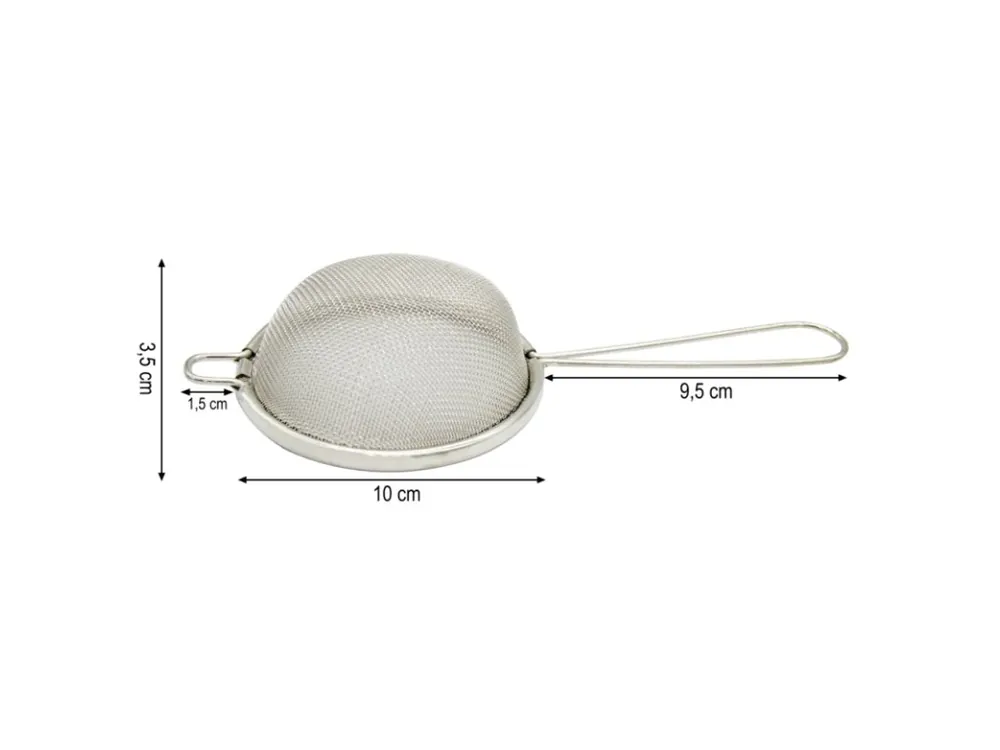 Nejprodávanější Cedník nerez ¤10cm s ručkou, jemný MEYERHOFF
