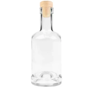 Láhev sklo 250ml CYLINDER se zátkou Autentický