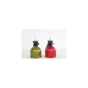 Nejlepší Cena Lampa petrolejová s cylindrem v.17cm COLOR, mix barev