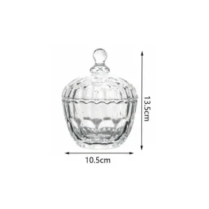Finální Výprodej Cukřenka sklo s víčkem 350ml BONBON