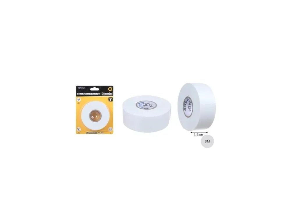 Akční Nabídka Páska lepící oboustranná pěnová 36mm/3m TPSTER bílá