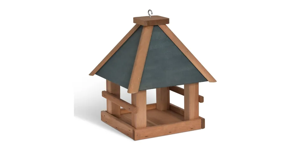 Značkový Drevená vtáčia búdka Olive Green Pine Wood