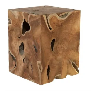 Autentický Dřevěná stolička Cube