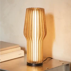 Dřevěná stolní LED lampa Radiant Oak Tovární Cena