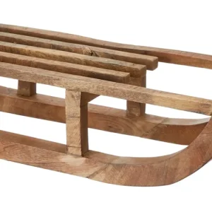 Dřevěná zimní dekorace sáňky 63 cm Top Prodej