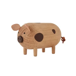 Dřevěné prasátko Bubba Pig Oak Speciální Cena