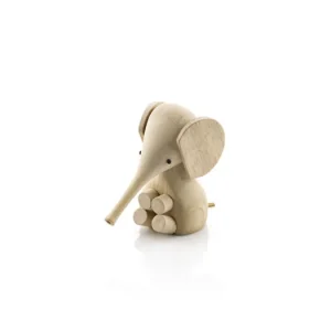 Tovární Cena Drevené sloníča Baby Elephant Natural