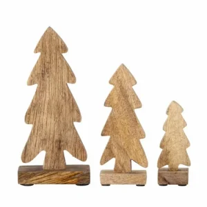 Drevené stromčeky Mango Deco Trees - set 3 ks Víkendová Akce