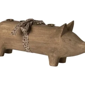 Koupit Online Drevený adventný svietnik prasiatko Piggy Nature
