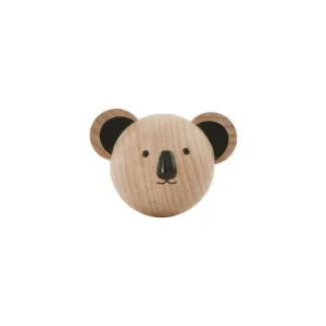 Dřevěný dětský háček Koala Značkový
