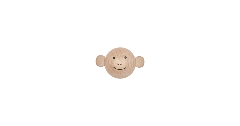 Značkový Dřevěný dětský háček Monkey