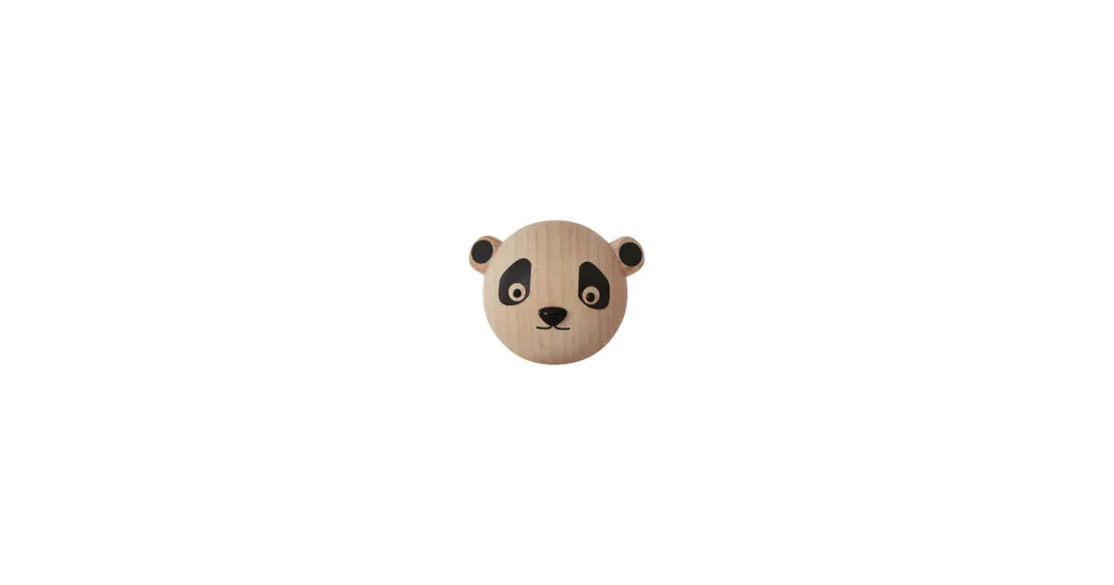 Akční Cena Drevený detský háčik Panda