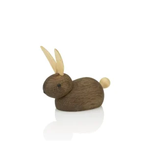 Super Cena Dřevěný králíček Rabbit Pointy Ears Small