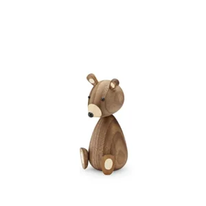 Levný Drevený medvedík Baby Bear Walnut
