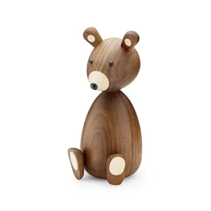 Omezená Nabídka Dřevěný medvídek Papa Bear Walnut