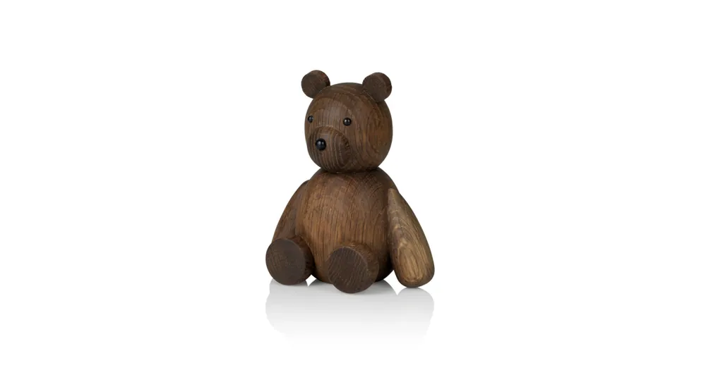 Drevený medvedík Teddy Bear Smoked Oak Large Rychlé Dodání