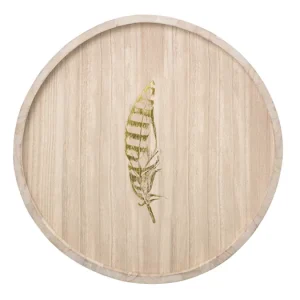 Tovární Cena Drevený podnos Feather