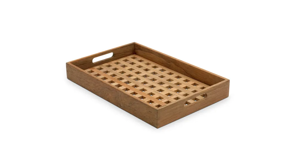 Speciální Cena Teakový podnos Fionia 48x32 cm