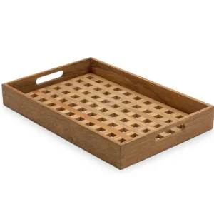 Teakový podnos Fionia 52x36 cm Zlevněný