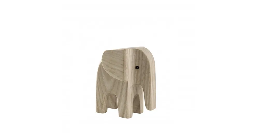 Zlevněný Drevený sloník Baby Elephant Natural Ash