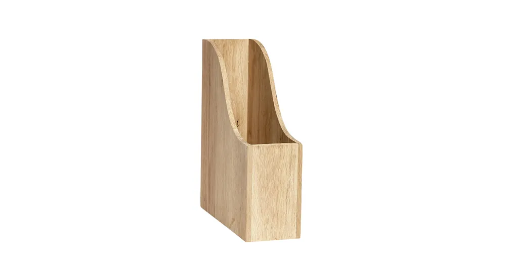 Dřevěný stojan na magazíny Sleva