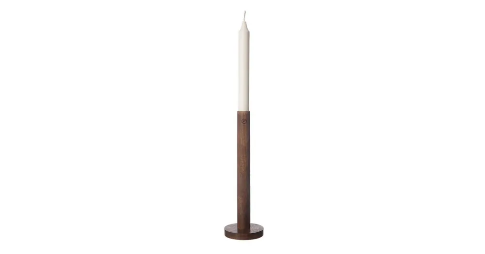 Vrácení Zdarma Dřevěný svícen Ernst Mango Brown 25 cm