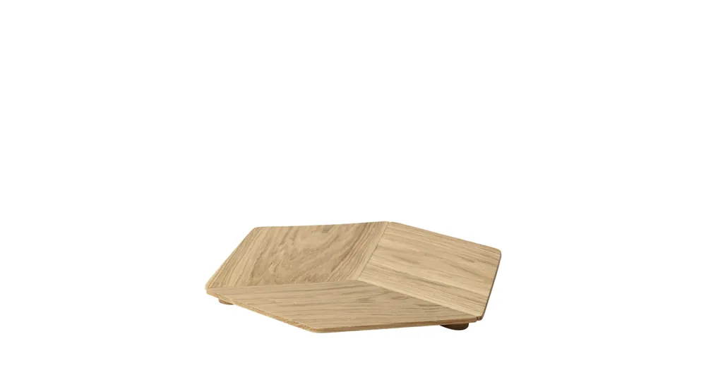 Dubová misa Hexa 38,5 cm Novinka