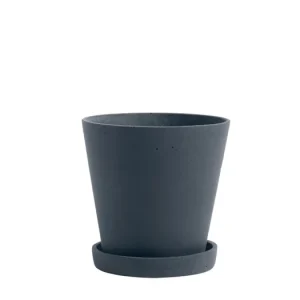 Rychlé Dodání Kvetináč Flowerpot s podmiskou Dark Blue M