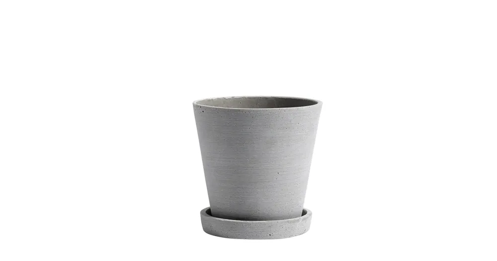 Kvetináč Flowerpot s podmiskou Grey M Rychlé Dodání
