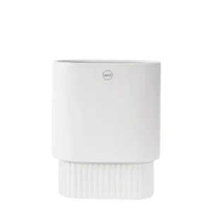 Top Prodej Květináč Front Oval White 25 cm