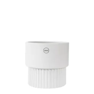 Must-Have Kvetináč Front Round White 16 cm