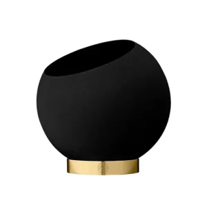 Kvetináč Globe Black 17 cm Cenový Hit
