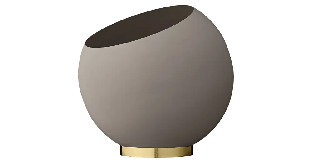 Květináč Globe Taupe 37 cm Akční Cena