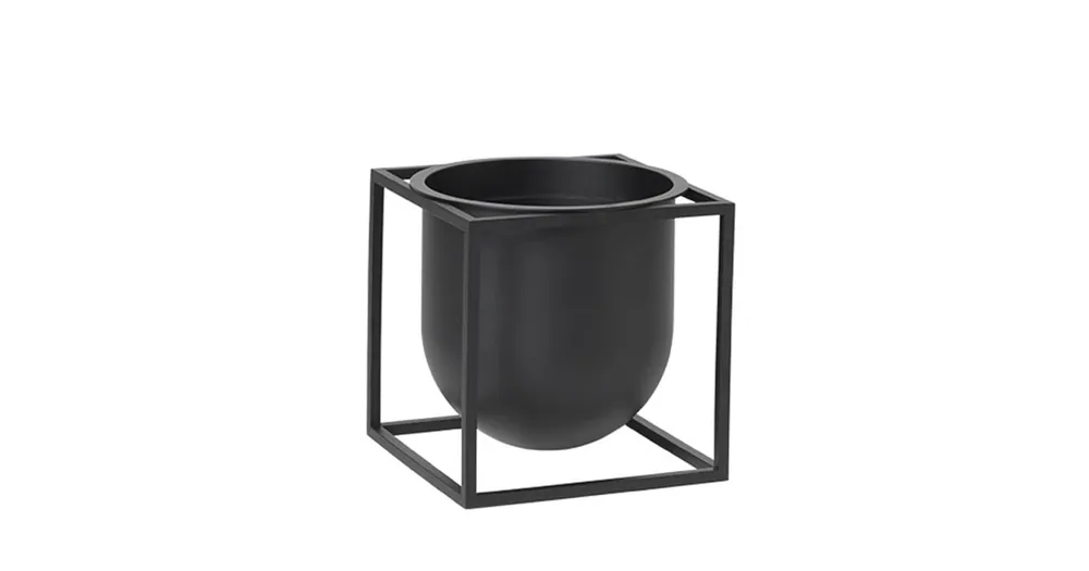Top Prodej Květináč Kubus Flowerpot Black 14 cm