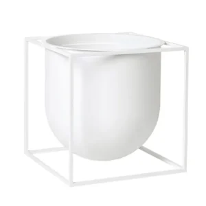 Levný Květináč Kubus Flowerpot White 23 cm