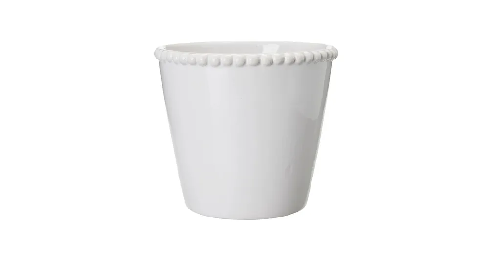 Kvetináč Lovisa White 14 cm Omezená Nabídka