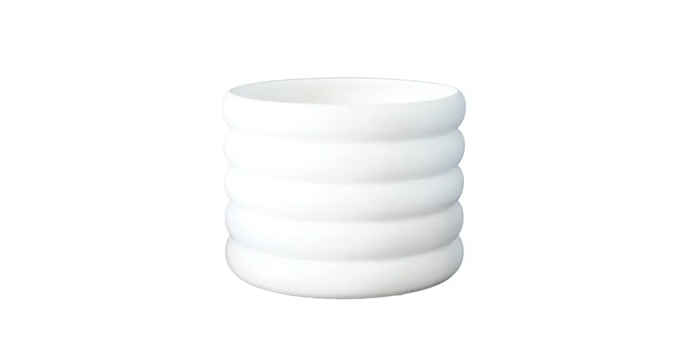 Květináč Mud White Large 16,5 cm Dokud Zásoby Vydrží