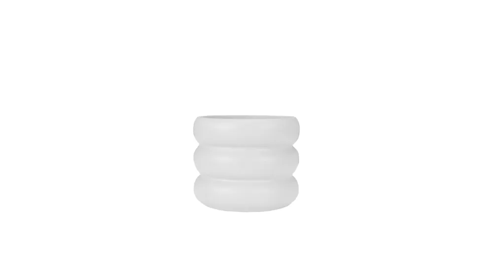 Vrácení Zdarma Kvetináč Mud White Small 10 cm