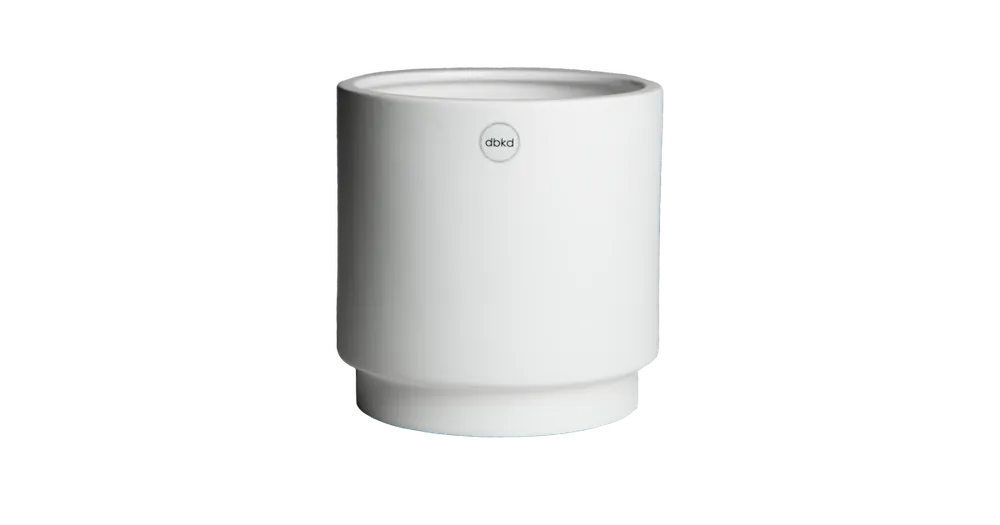 Poslední Šance Květináč Solid Medium White 16 cm