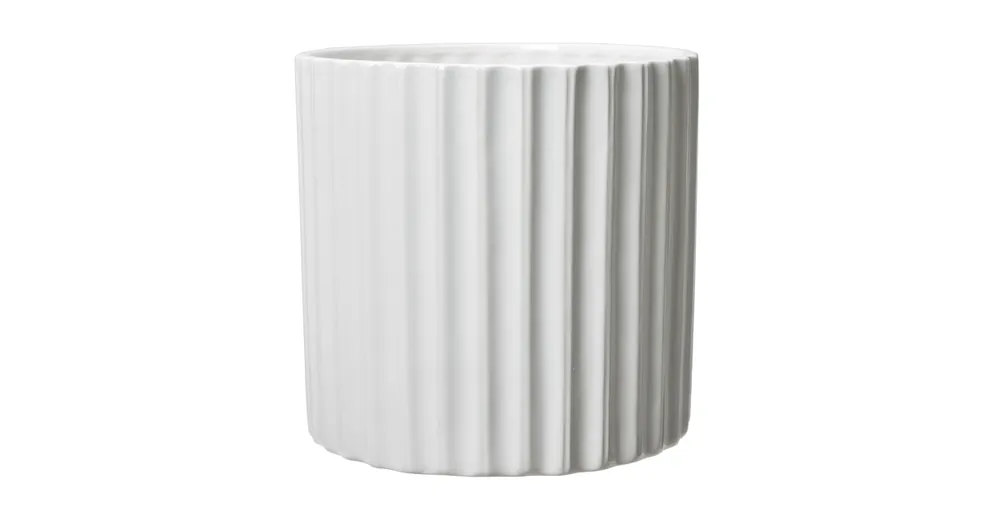 Rychlé Dodání Kvetináč z dolomitu Simone White 16 cm