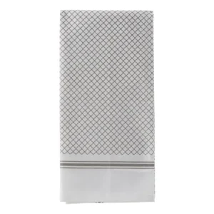 Aktuální Látková utěrka Teatowel šedobílá
