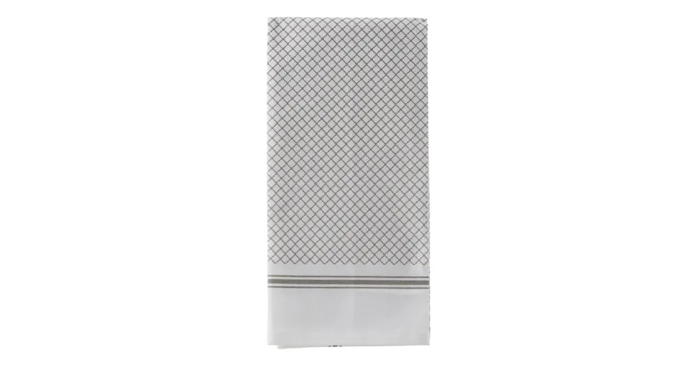 Látková utierka Teatowel sivobiela Aktuální